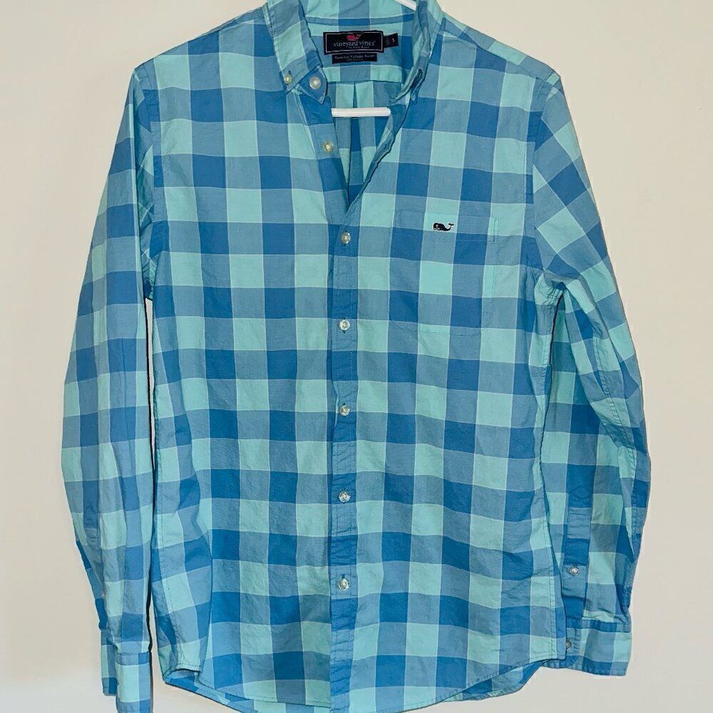 Vineyard Vines Long Sleeve Mens Button Down SIZE SMALL